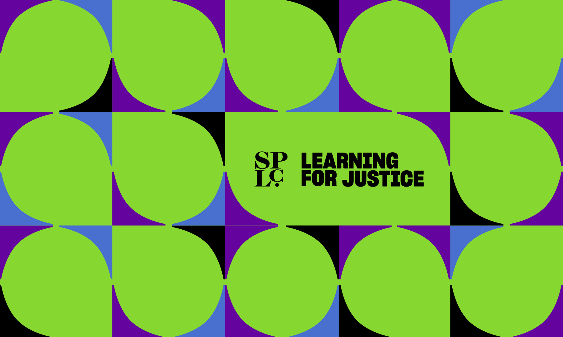 Learning for Justice banner