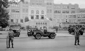 TT57 Little Rock Military Police Guarding School