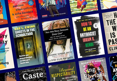 Social justice book cover collage