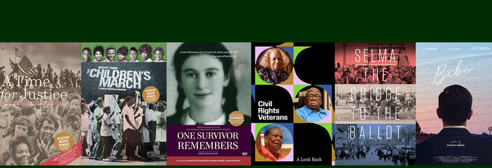 collage image of films from Learning for Justice