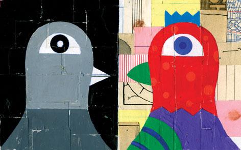 Two birds.